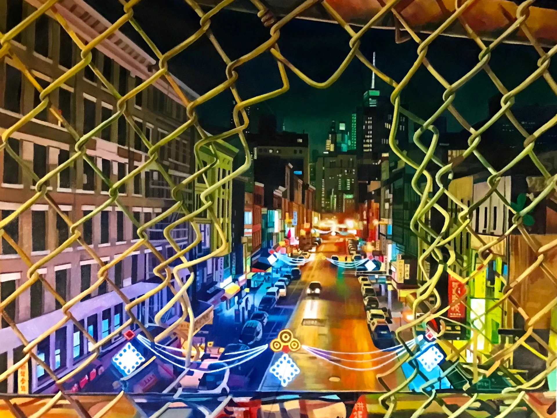 Chinatown View from the Manhattan Bridge