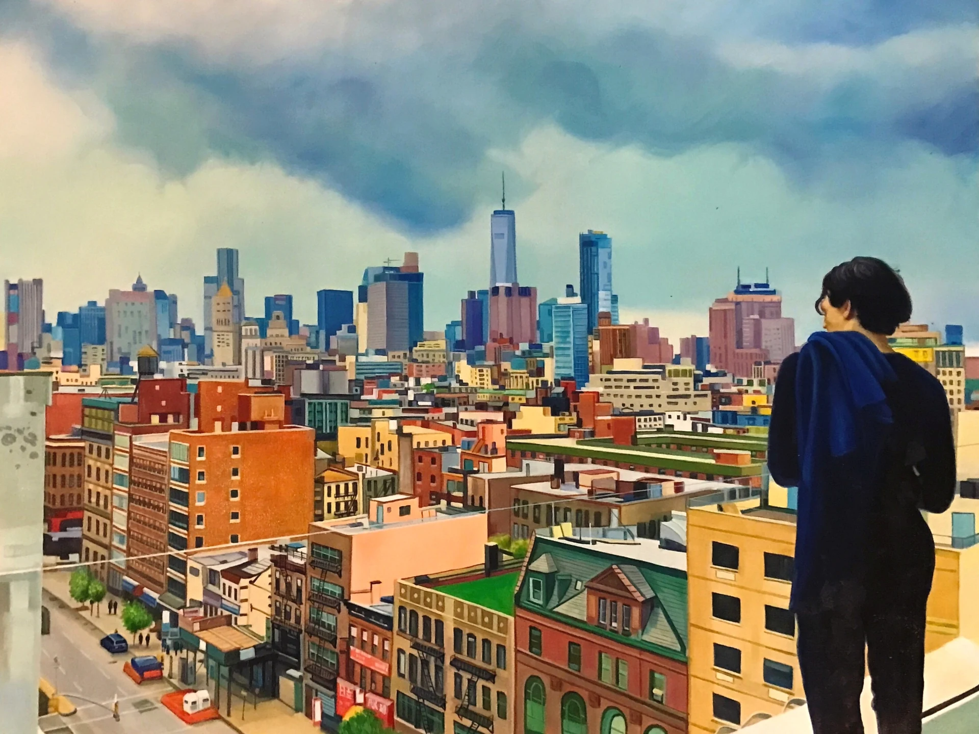 Lower East Side View from the New Museum Rooftop